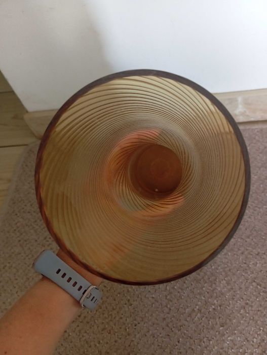 Wazon kolorowe szkło PRL