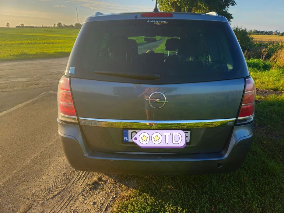 Opel Zafira Opel Zafira B 1.8 140KM benzyna, opłacony  i przegląd do 2027