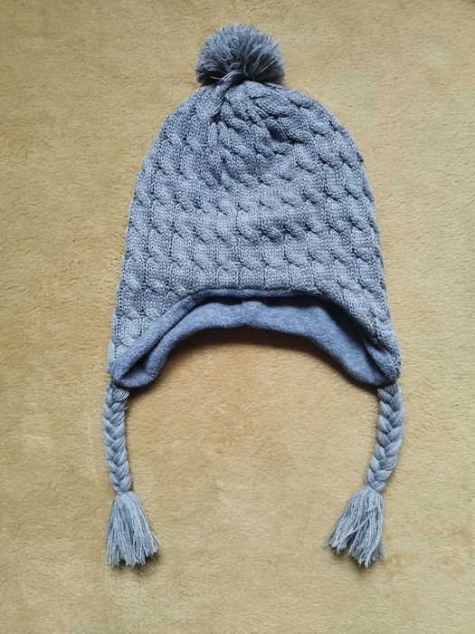 Czapka chłopięca z warkoczykami Cool Club 58 cm
