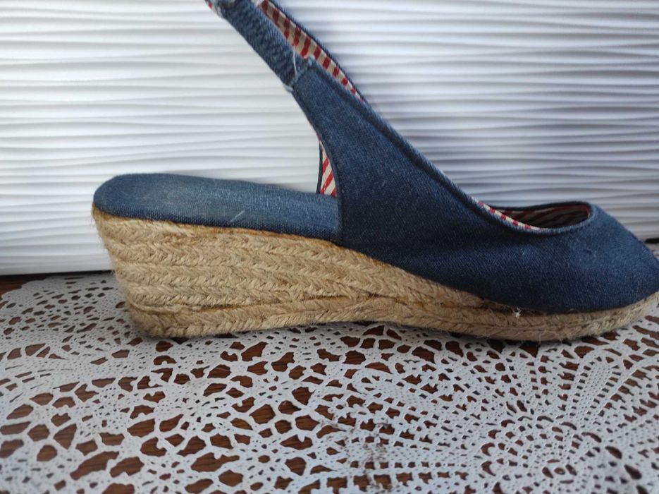 Reserved dżinsowe espadryle 38