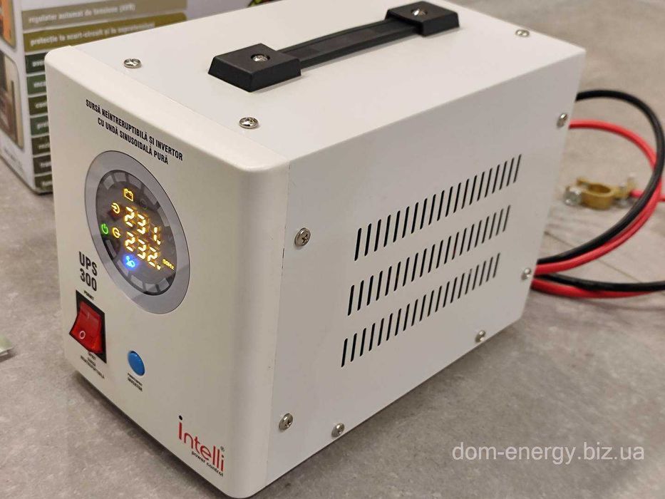 Источник бесперебойного питания ИБП бесперебойник до котла ДБЖ 300W Вт