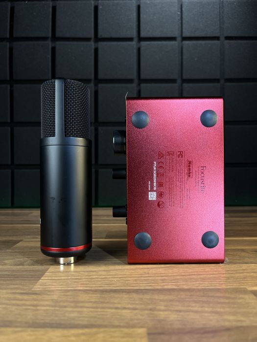 Focusrite Scarlett Solo Studio 3rd Gen (БЕЗКОШТОВНА Доставка!)