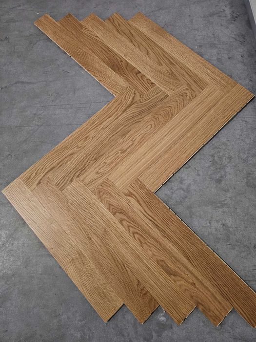 Jodełka klasyczna dębowa 10x68x500 lakier klasa select (27 m2)