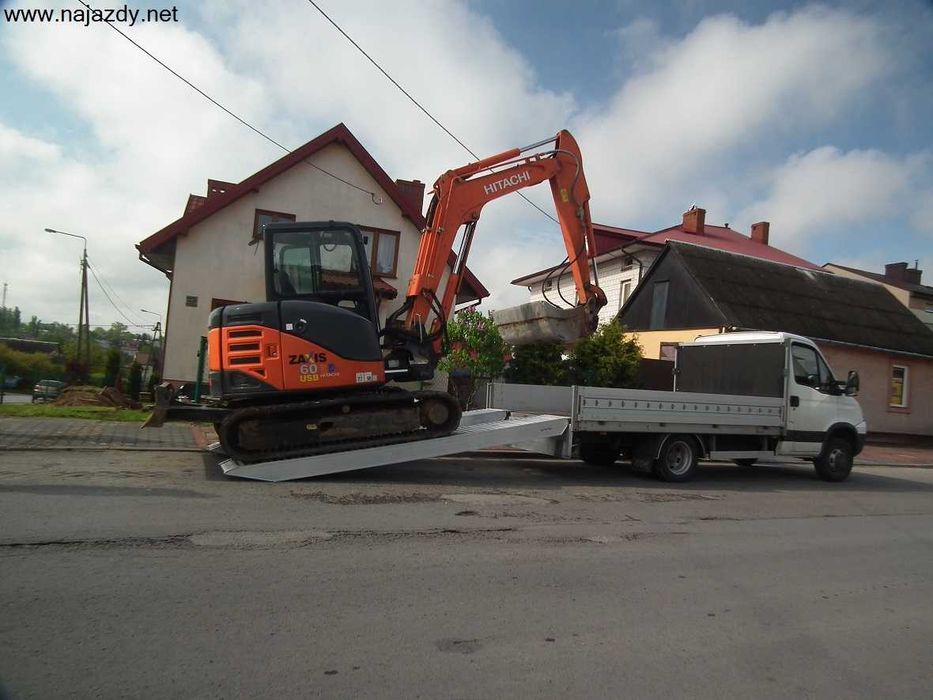 Najazdy Aluminiowe 3,5m 2,3t CE/Gwarancja/Dostawa 0zł