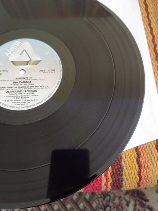 Jermaine Jackson/Pia Zadora - When The Rain Begins To Fall, 12"Maxi si