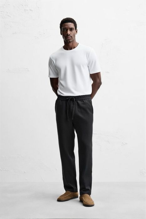 Штани льняні Zara