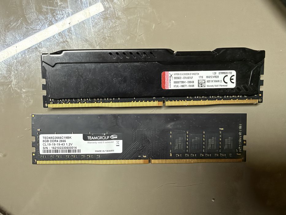 RAM ddr4 2x8 2666