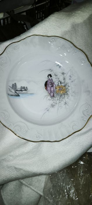 Conjunto de pratos Vista Alegre Vintage