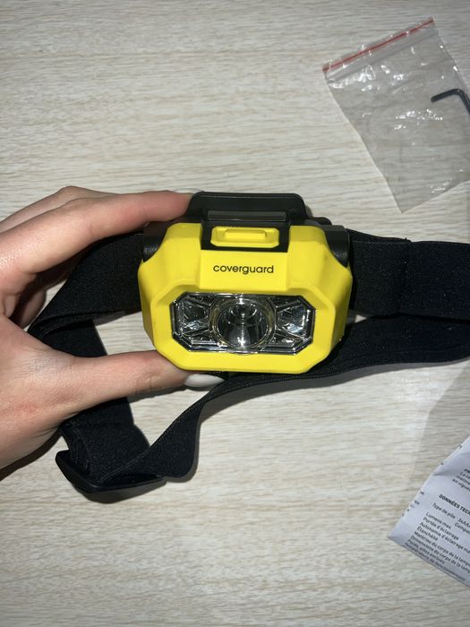 Ліхтарики налобний та ручний