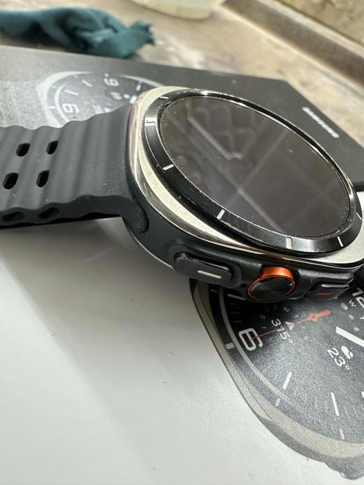 Samsung Galaxy Watch Ultra LTE 47mm Titanium, Trail Band, комплект