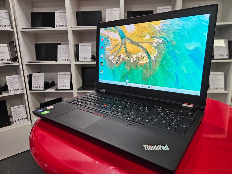 Mocny Lenovo ThinkPad T15 G2 15" i9 64GB 1TB RTX 3080 16GB Faktura GW