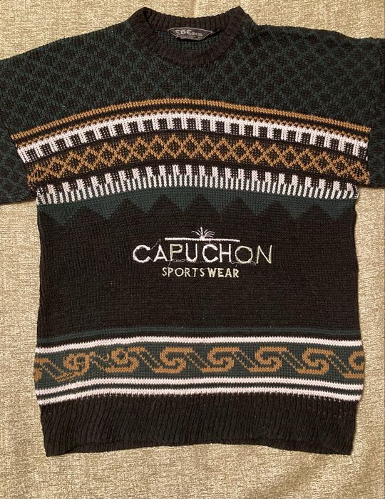 Свитер Capuchon в стиле Boys (Турция, 90-е, ретро, винтаж)