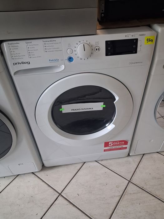 Pralko-suszarka Privileg 8/6kg! Gwarancja i transport w cenie ‼️