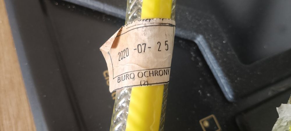 Wąż do gazu 1,5m nieuszkodzony