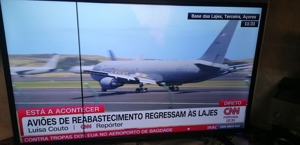 Smart TV sharp... 47 polegadas