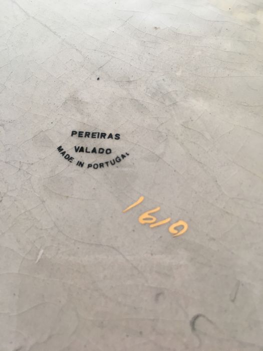 Terrina Pereira Valado louça travessa faiança