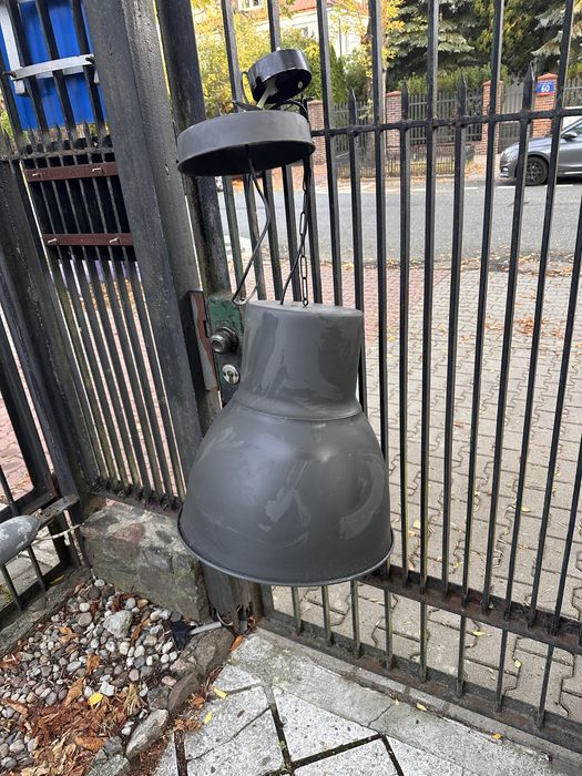 Lampy industrialne, loft