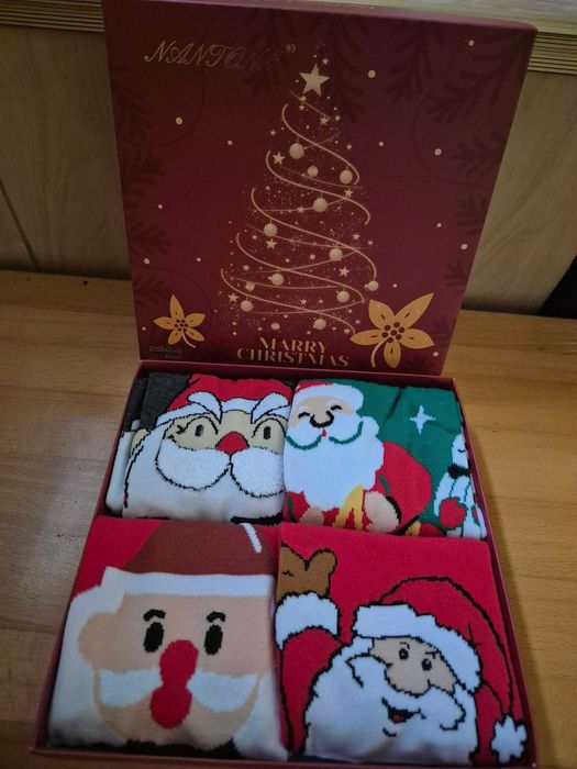 Świąteczne skarpety męskie