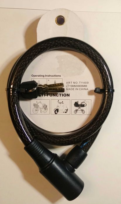 Cadeado para bicicleta, mota, etc.