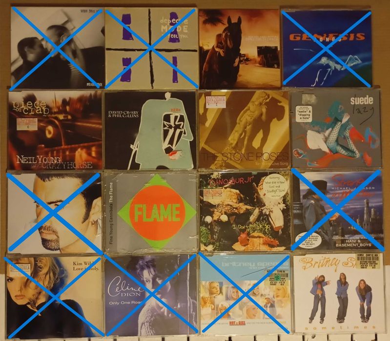 52 CD Singles (parte IV) Pop/Rock (algumas raridades)
