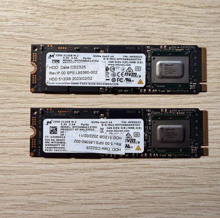 SSD 512GB M.2 PCIe NVMe Micron - Wysyłka OLX Z