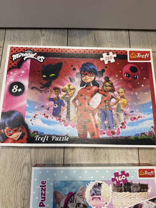 Пазли Trefl всі разом Леді Баг коти