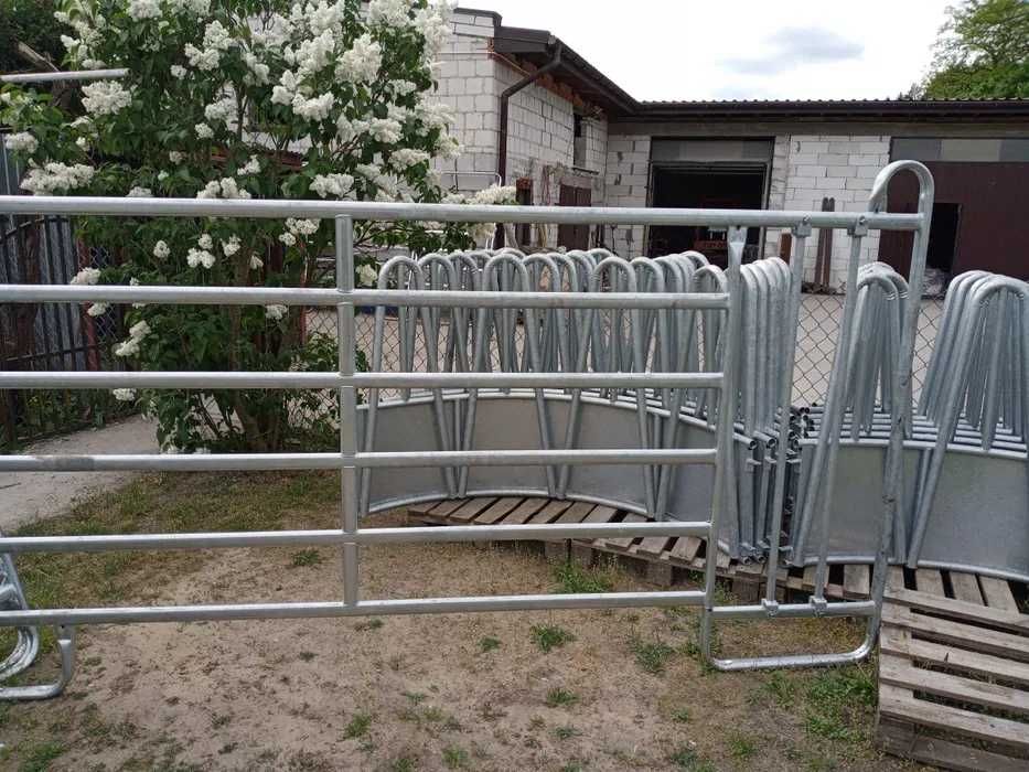 Paśnik łąkowy karmik 12 stanowiskowy do bel bydła koni