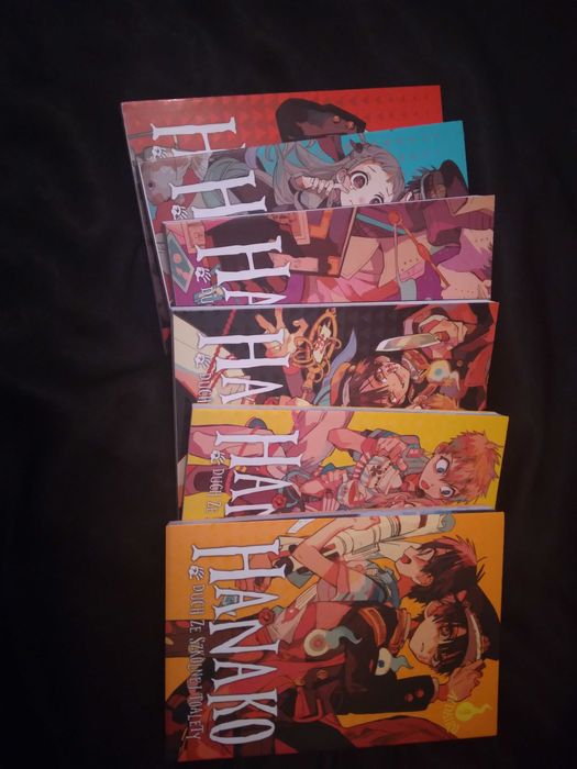 Manga Hanako tom 1-5 i tom 9