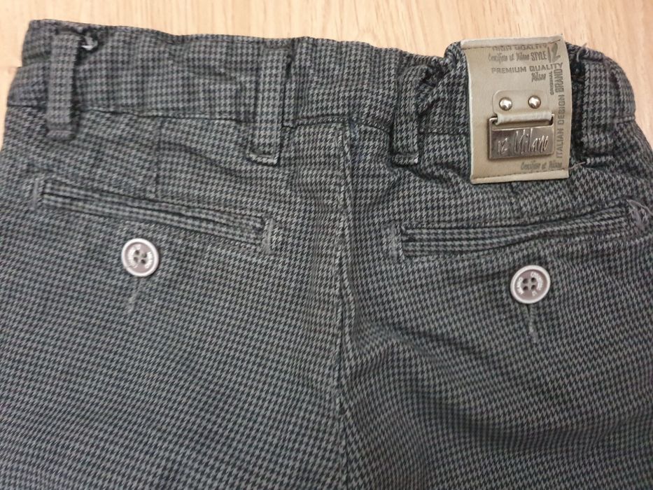 Spodnie typu chinos wloskiej marki Crocefisso 12 Milano (98cm)