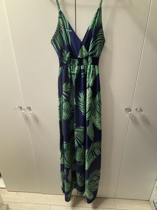 Sukienka maxi palmy Holywood Dream M/L