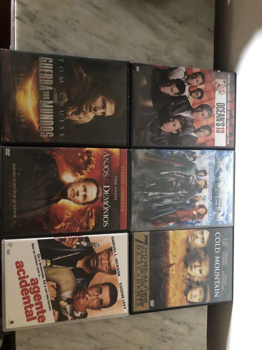 Lote de dvd’s em portugues
