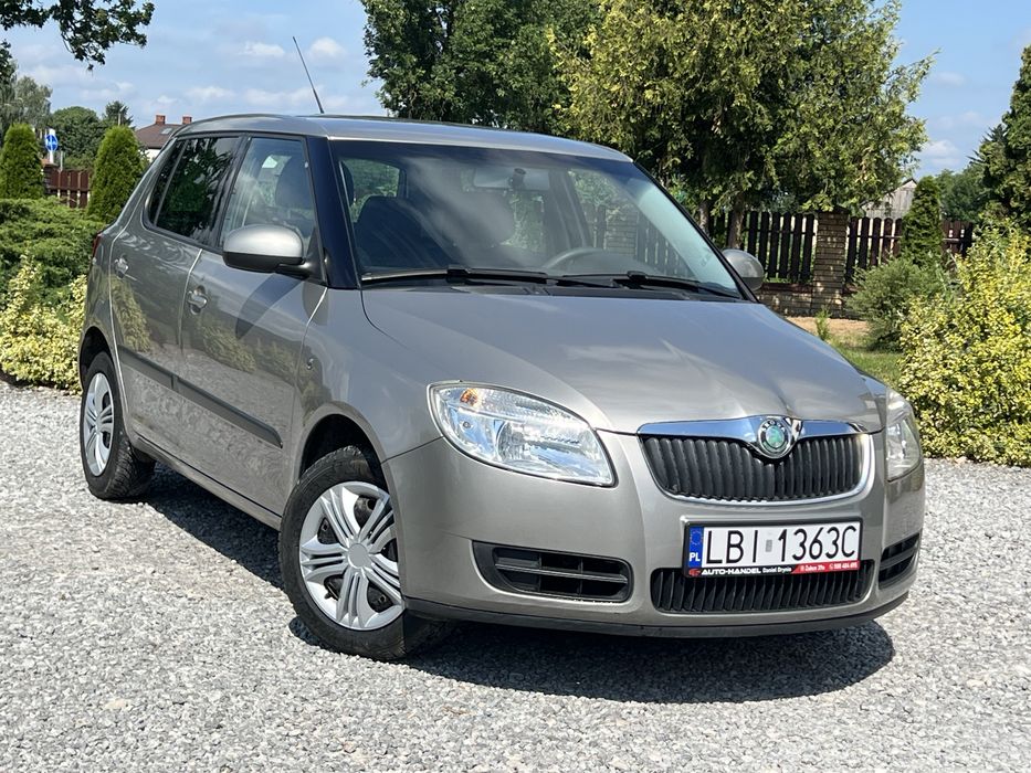Skoda Fabia 1.4 MPI 86KM 2008 Klima Tempomat Serwisowany 172tys km