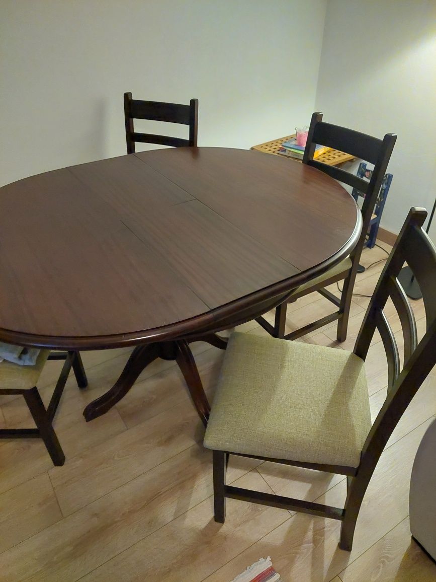 Mesa jantar + 4 cadeiras Bacelo E Senhora Da Saúde • OLX Portugal