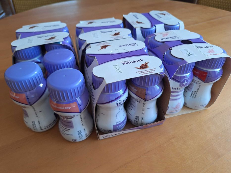 Nutridrinki 23 sztuki.