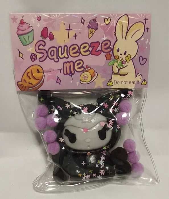 Gniotek kuromi czarny