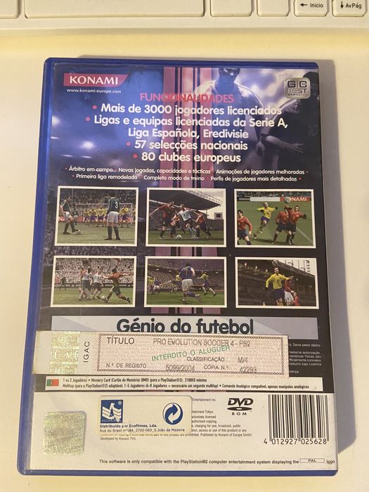 Pro Evolution Soccer 4 - PS2