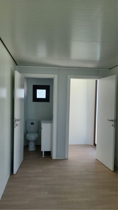 Contentor modular castanho