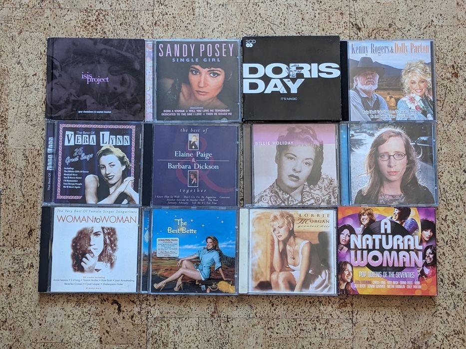 CD диски Madonna Mariah Carey Kylie Minogue Doris Day Paloma Faith