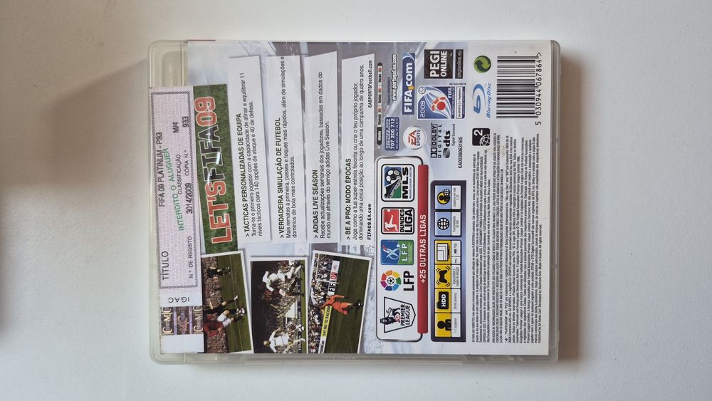 Jogo Ps3 FIFA 09