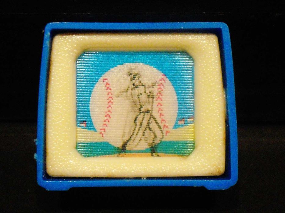 Afia lápis - aguça - antigo - televisão com imagens que se movem