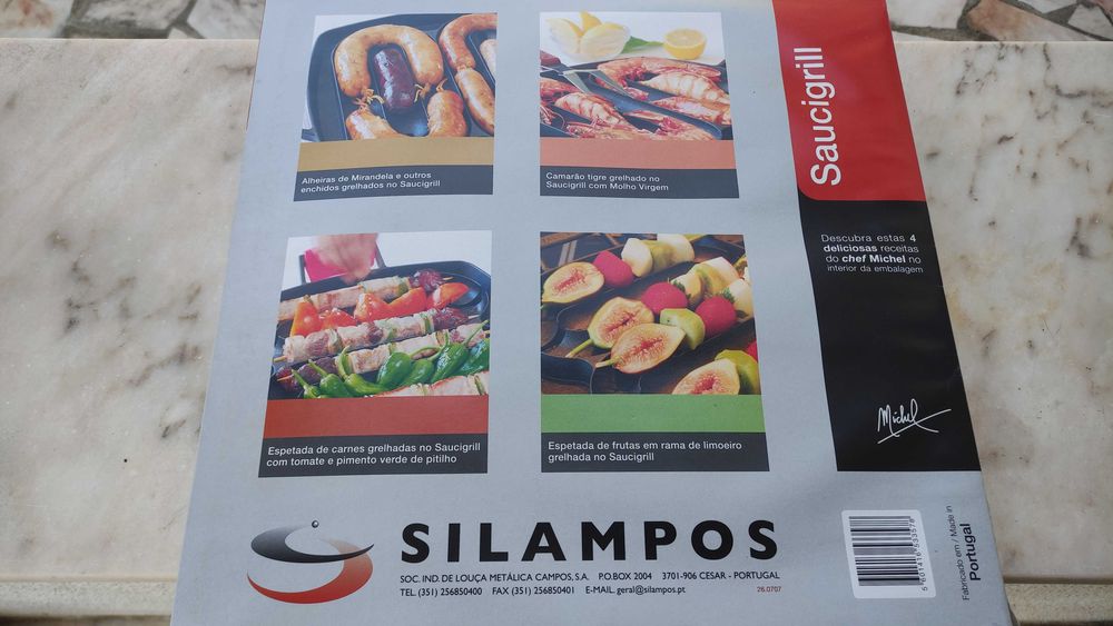 Grelhador Silampos Saucigrill - NOVO