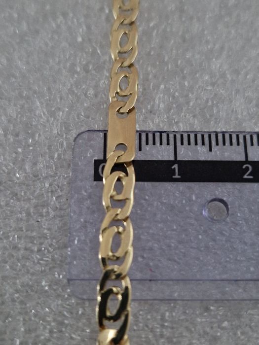 Męska bransoletka splot Tygrysie Oko Nowa PR 585,waga 5,1g, długość 21cm *