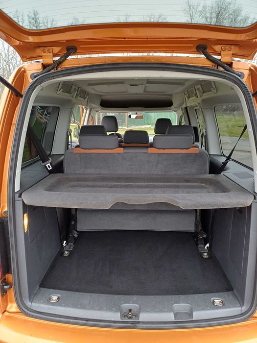 Volkswagen Caddy Max 2.0 B CNG Klimatronic Czujniki parkowania 7 osób