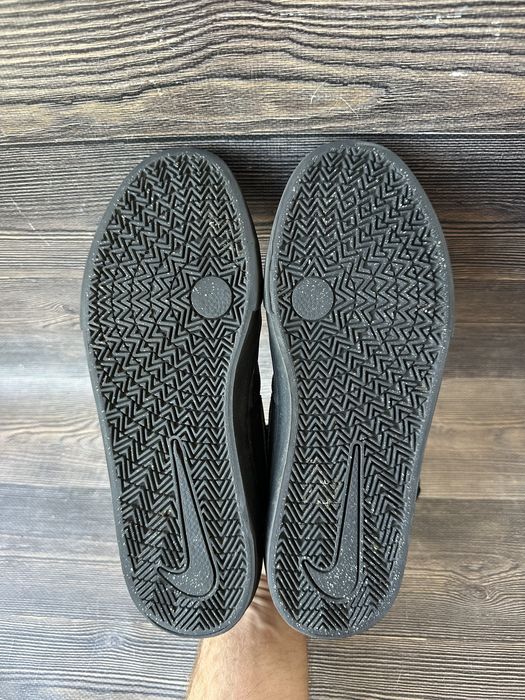 Чорні кеди кросівки Nike SB Chron 2 Canvas 40 р