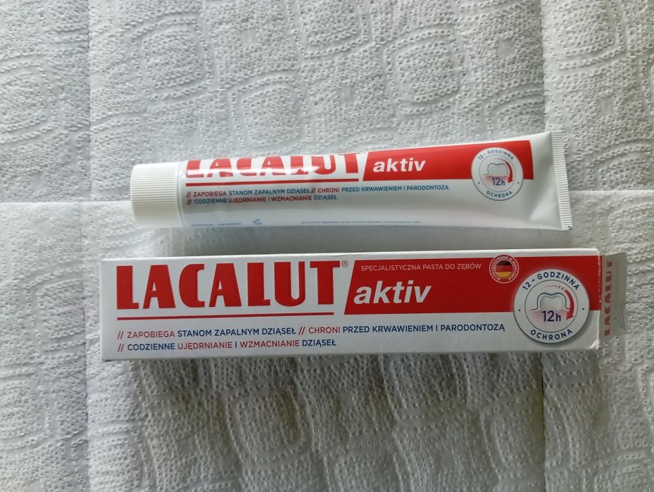 Lacalut Aktiv pasta do zębów 75ml 4 szt.