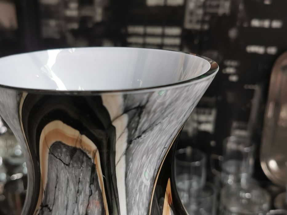 26cm wazon fantazyjny szkło warstwowe Murano