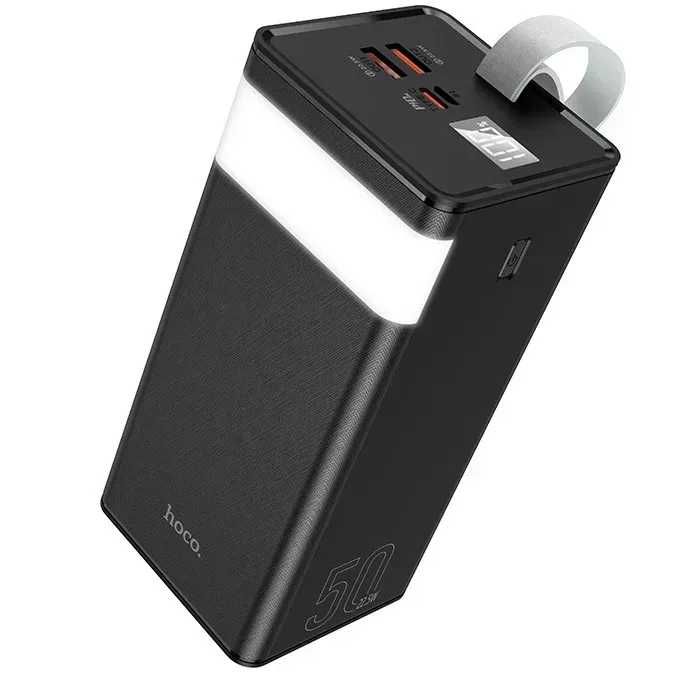 Павербанк 50000mAh зі швидкою зарядкою та ліхтарем HOCO JJ86A| Якісний