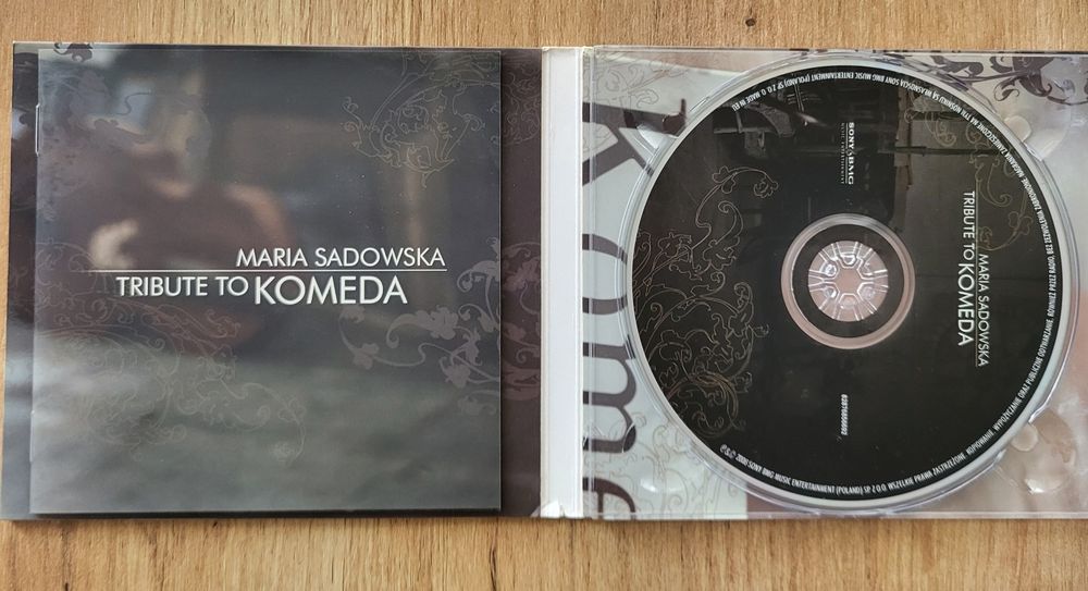 Maria Sadowska -"Tribute to Komeda" cd