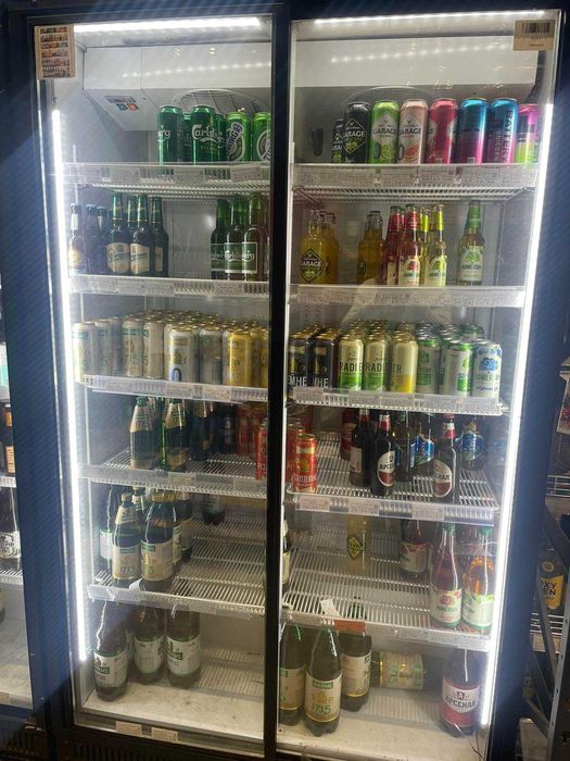 торговый пивной холодильник Шкаф напитков  extra Large пегас кран