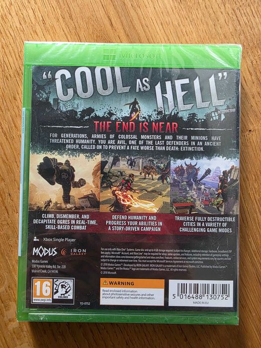 Extinction XBOX ONE (Folia)